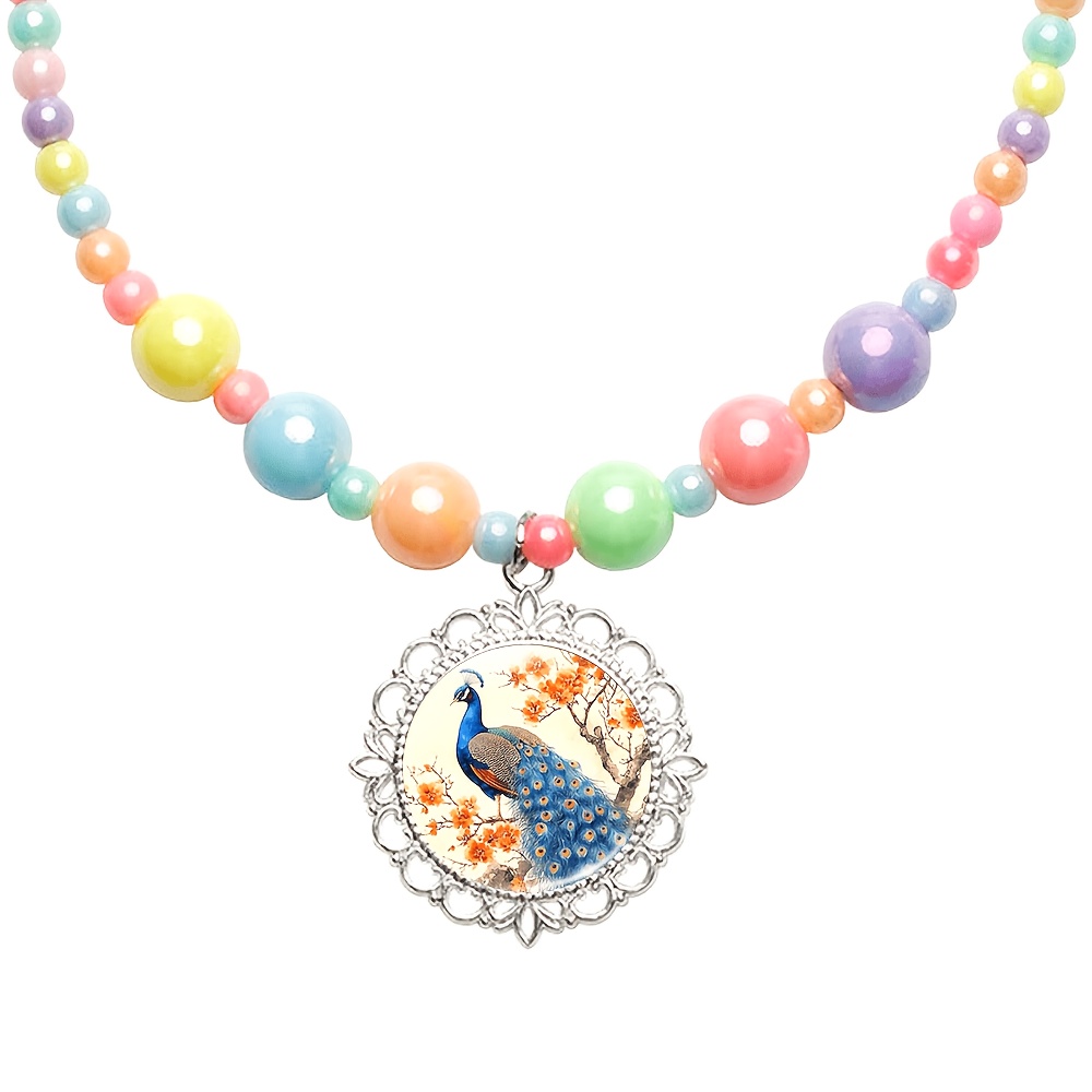 2pcs Cute Random Color Women's Jewelry Set